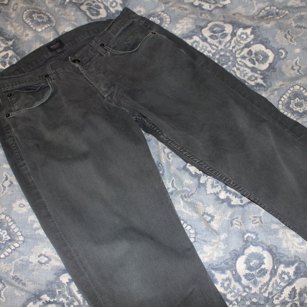 Men's 34 Waist Hudson Byron Five-Pocket Straight Jean
